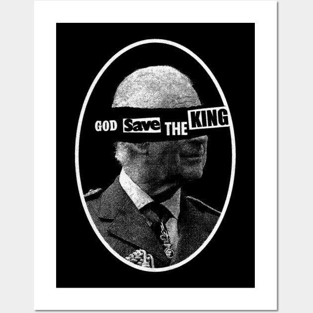 God Save the King Charles Wall Art by RetroReview